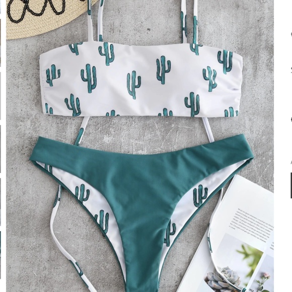 Zaful Other - PRICE CUT! SUPER CUTE reversible bikini